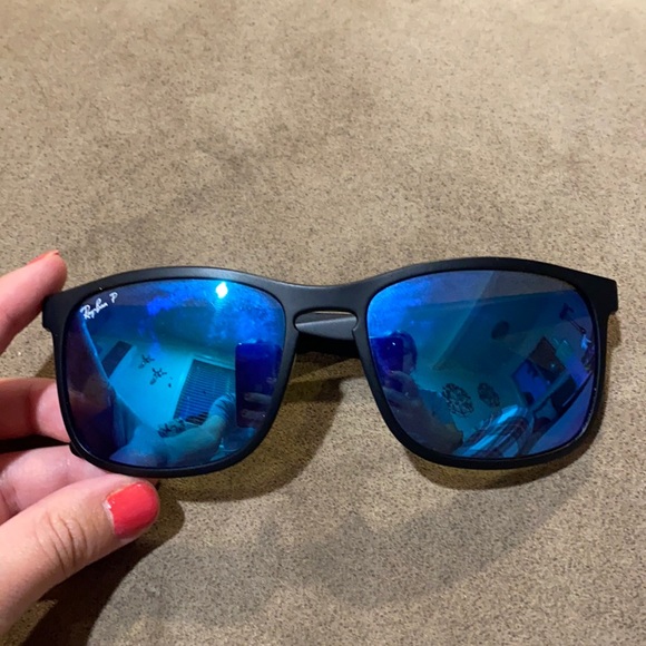 Ray-Ban Other - Men’s Ray Ban Blue Polarized Sunglasses